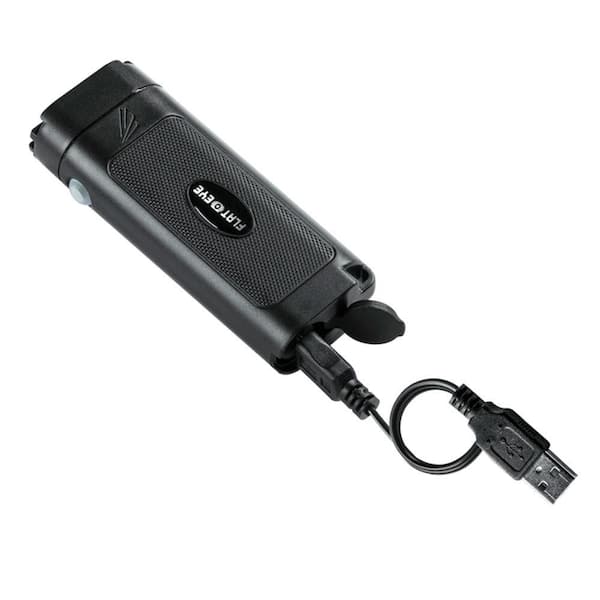 FLATEYE FRX 1000 Lumens USB Rechargeable Battery CREE LED Hand Held Flashlight Unround Waterproof and Shockproof