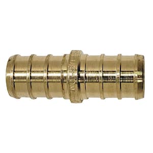 1/2 in. Brass PEX-B Barb Coupling