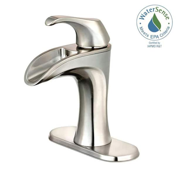 Pfister Brea 4 in. Centerset Single-Handle Bathroom Faucet outlet in Brushed Nickel