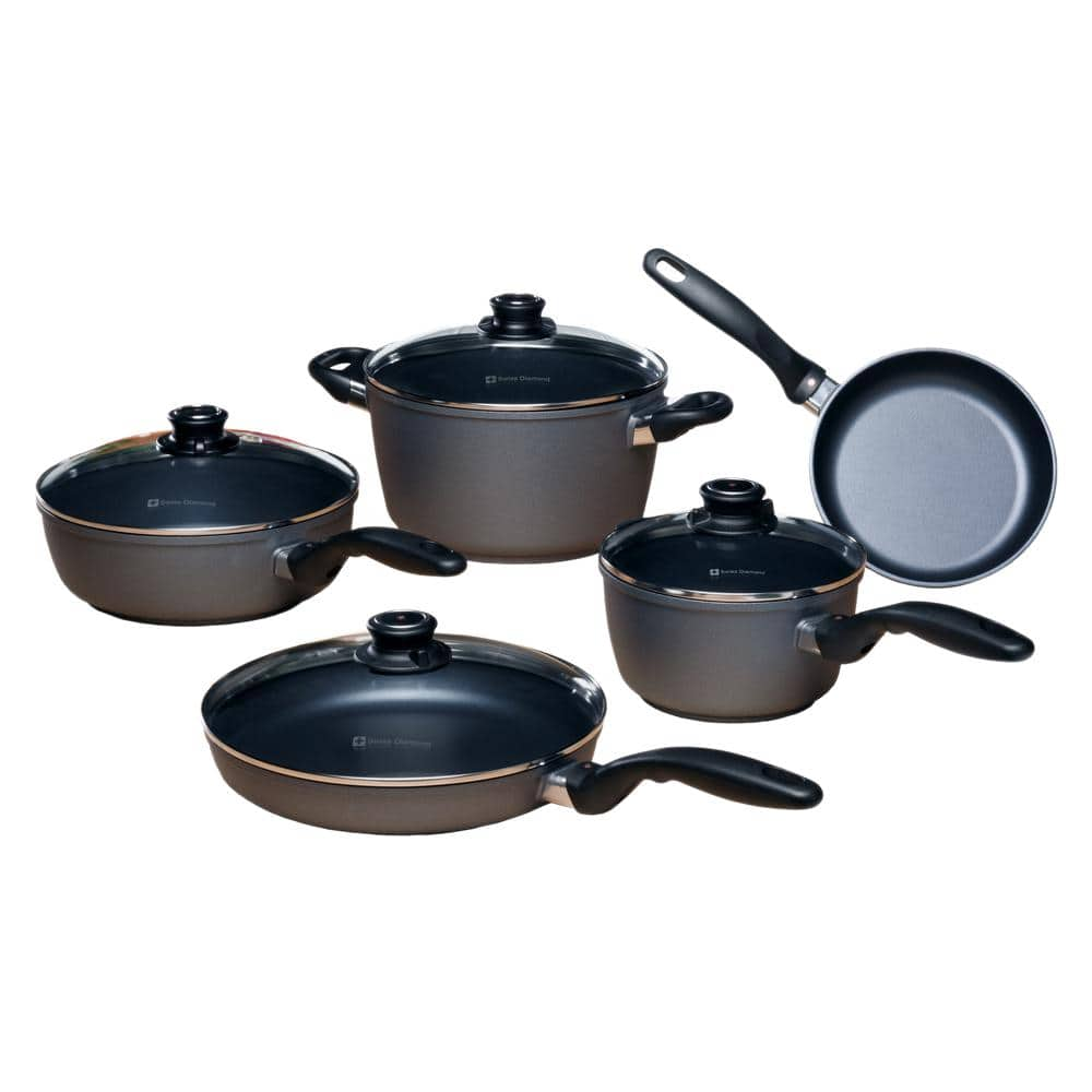 Swiss Diamond HD 9.5 & 11 Nonstick 2-Piece Set - Fry Pan Duo