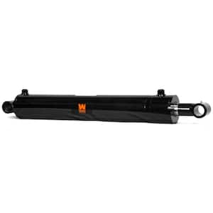 Cross Tube Hydraulic Cylinder with 4 in. Bore and 24 in. Stroke