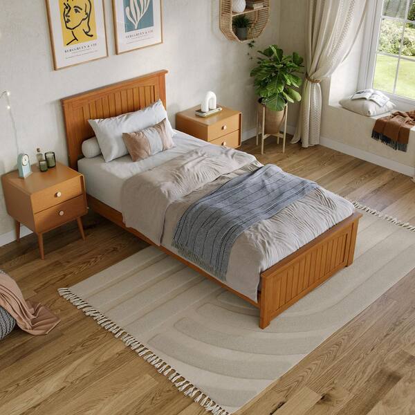 AFI Nantucket Light Toffee Natural Bronze Solid Wood Frame
