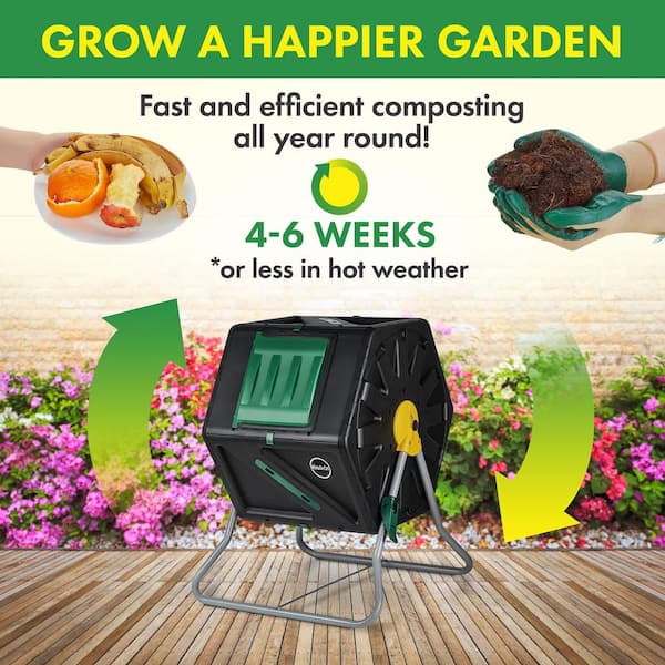 Miracle-Gro Compact Design 27.7 Gal. (105 l) Single Chamber