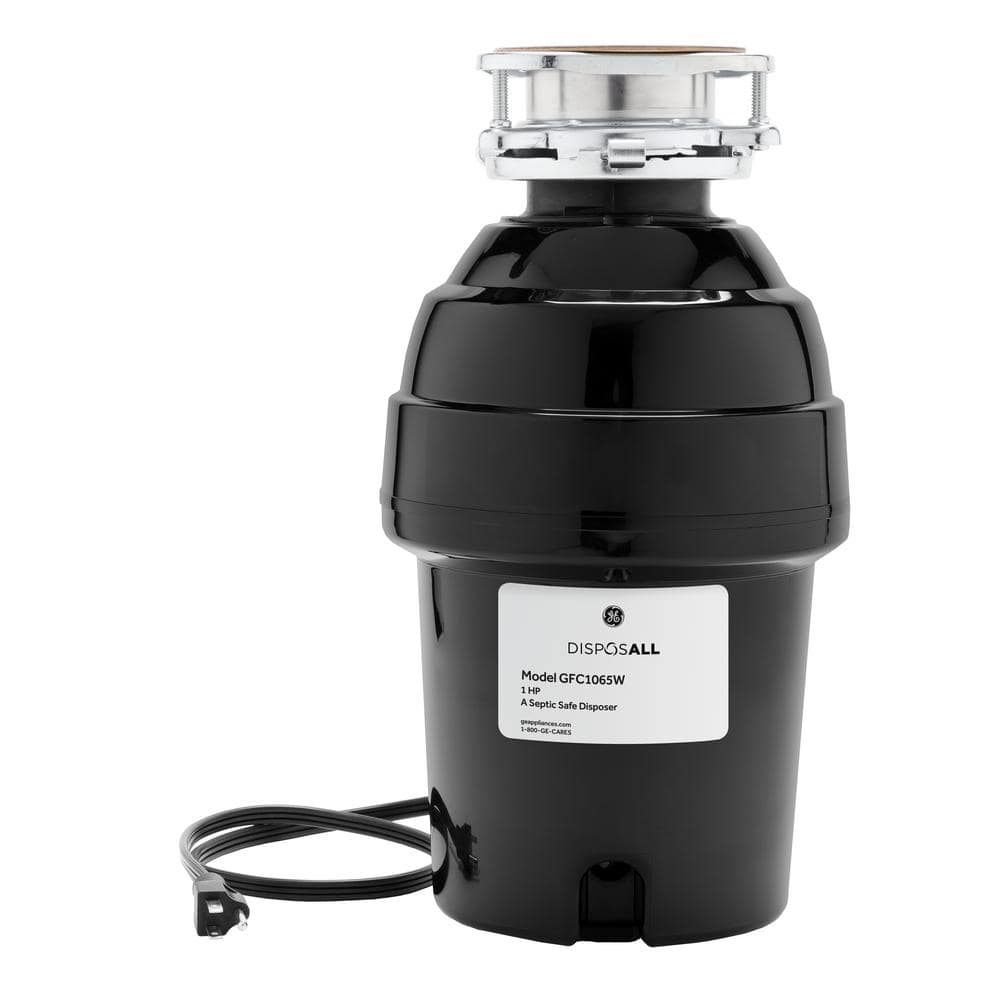 1 HP Continuous Feed Garbage Disposal with Cord