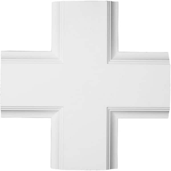 Ekena Millwork 20 in. Inner Cross Intersection for 8 in. Traditional Coffered Ceiling System