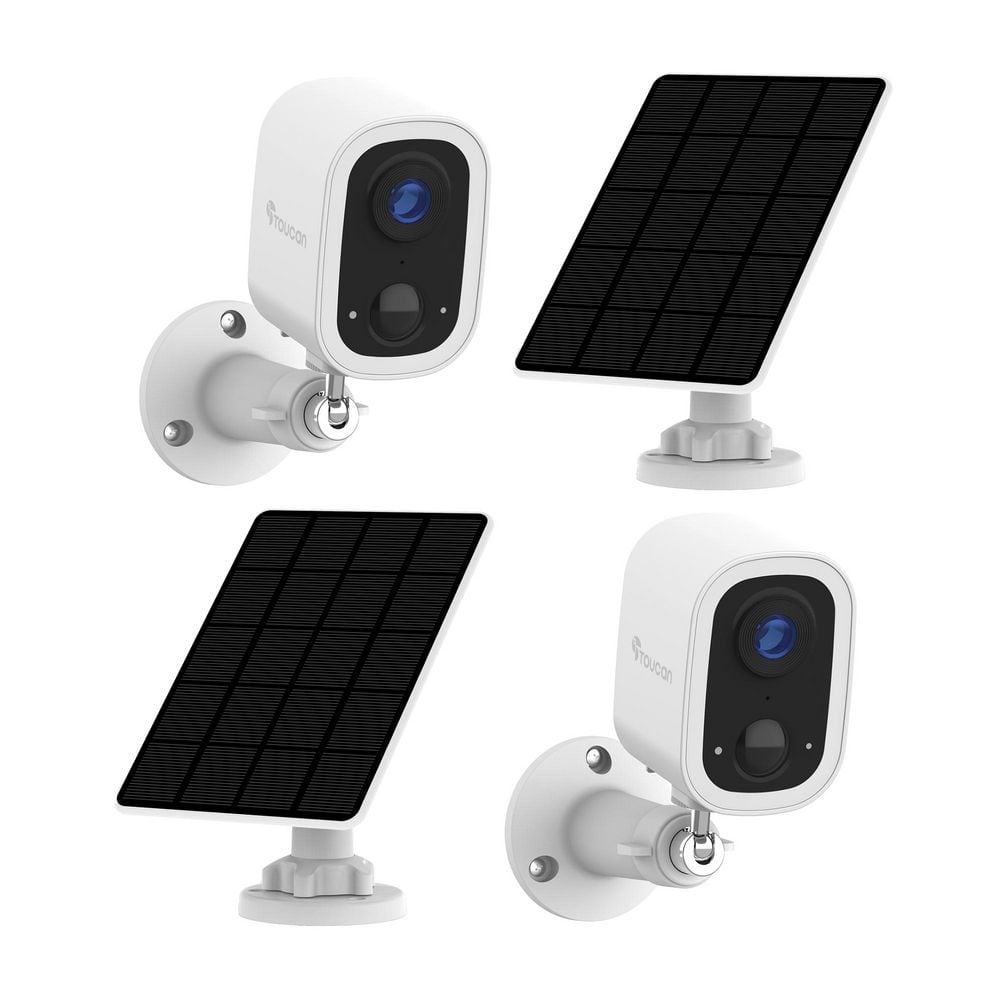 S4 Wireless Li-Ion 2K Battery Operated Security Camera Kit with Camera, 3-Watt Solar Charger price history on PriceWatchPro