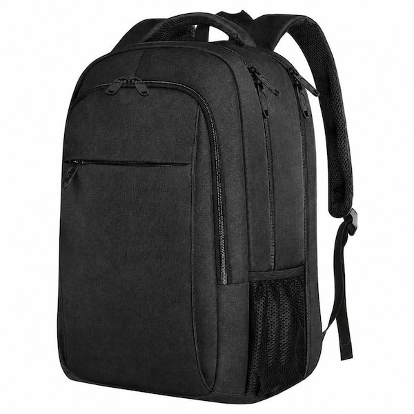 20 in. Black Extra Large Laptop Backpack, Travel Computer Backpack TSA Friendly, Anti Theft College Backpack