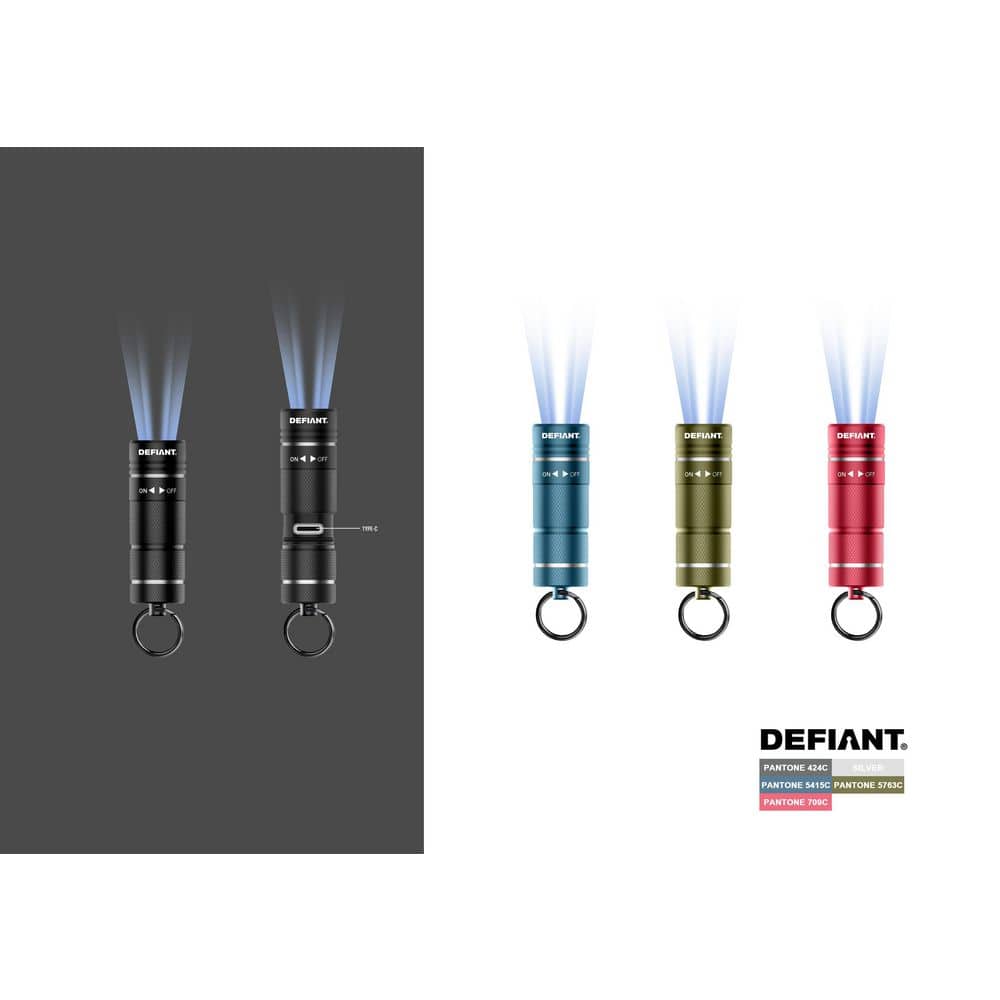 75 Lumens Ultra Compact Rechargeable Keychain Light