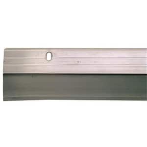 1-3/4 in. x 36 in. Silver Aluminum and Triple Seal Viny Door Sweep
