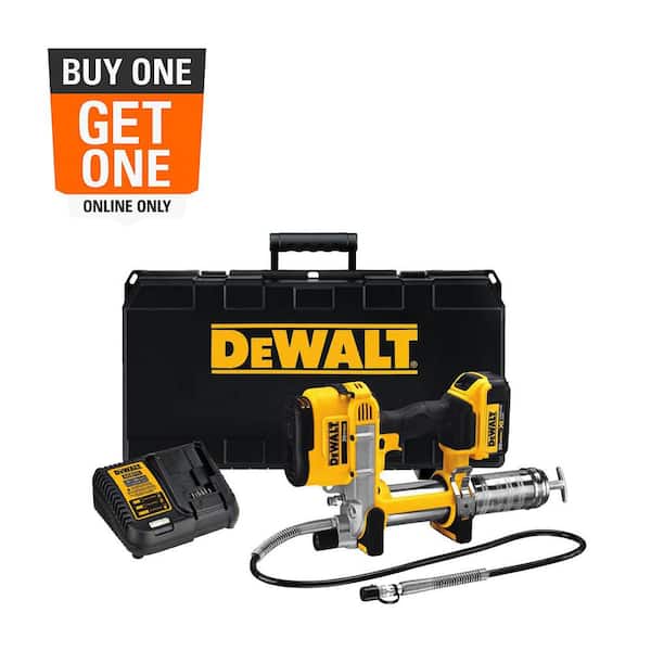 20V MAX Cordless 10,000 PSI Variable Speed Grease Gun, (1) 20V 4.0Ah Battery, and Charger