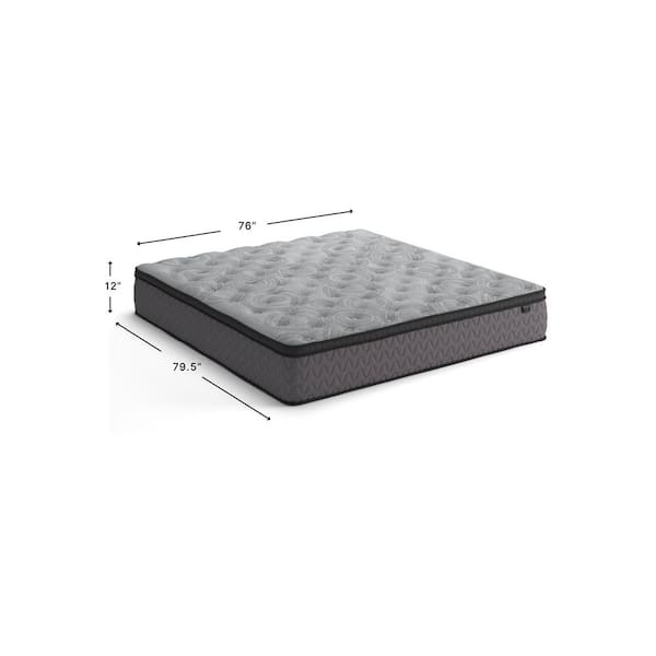 Signature DESIGN BY ASHLEY Augusta 2 King Firm Hybrid 12 in. Bed 