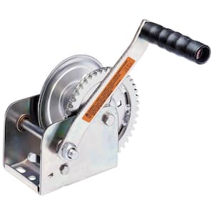 DL-Series Horizontal Pulling Winch with Ratchet DL1100A - 7 in. Handle, 1100 lb.