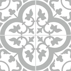 Grey B78 5 in. x 5 in. Vinyl Peel and Stick Tile (24-Tiles, 4.17 sq. ft./Pack)