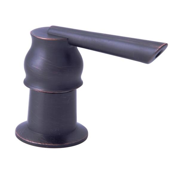 Dyconn Straight Soap and Lotion Dispenser for Kitchen or Bath in Oil Rubbed Bronze
