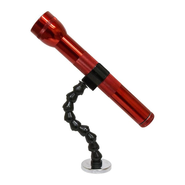 Flexible Flashlight Holder with Magnetic Base