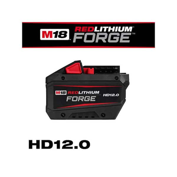 M18 18V Lithium-Ion REDLITHIUM FORGE HD 12.0 Ah Battery Pack w/ Inkzall