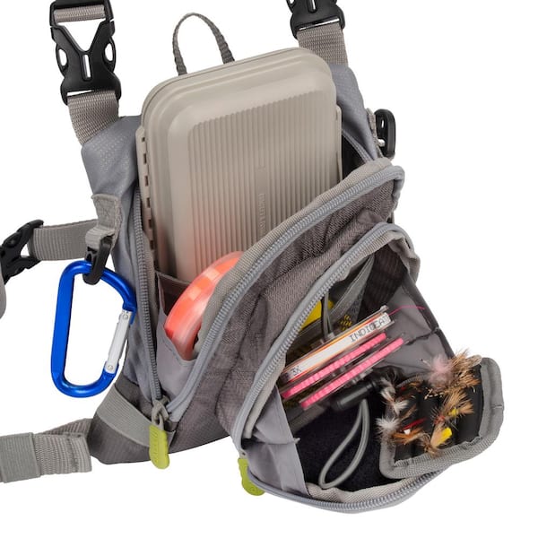 Allen Bear Creek Micro Fly Fishing Chest Pack, Fits up to 2 Tackle