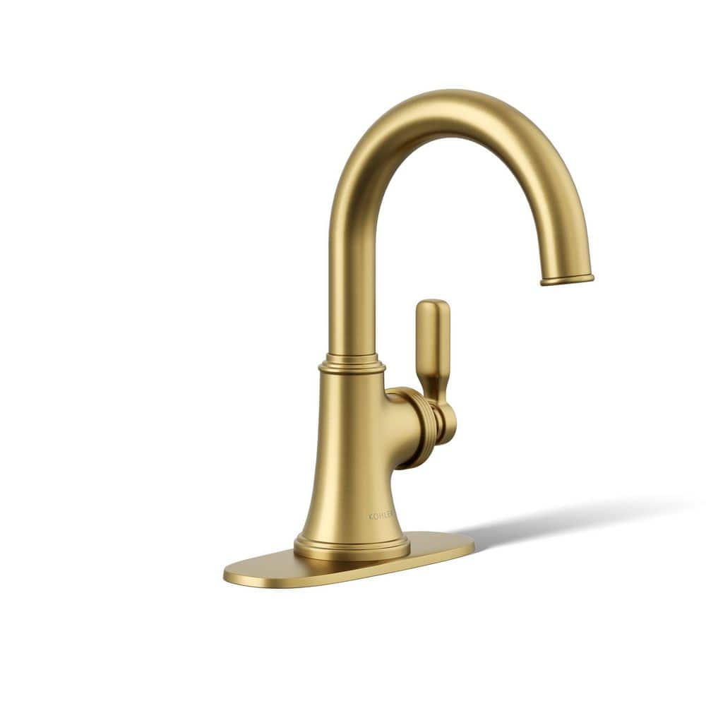 KOHLER Paces Single Handle Single Hole Bathroom Faucet in Vibrant