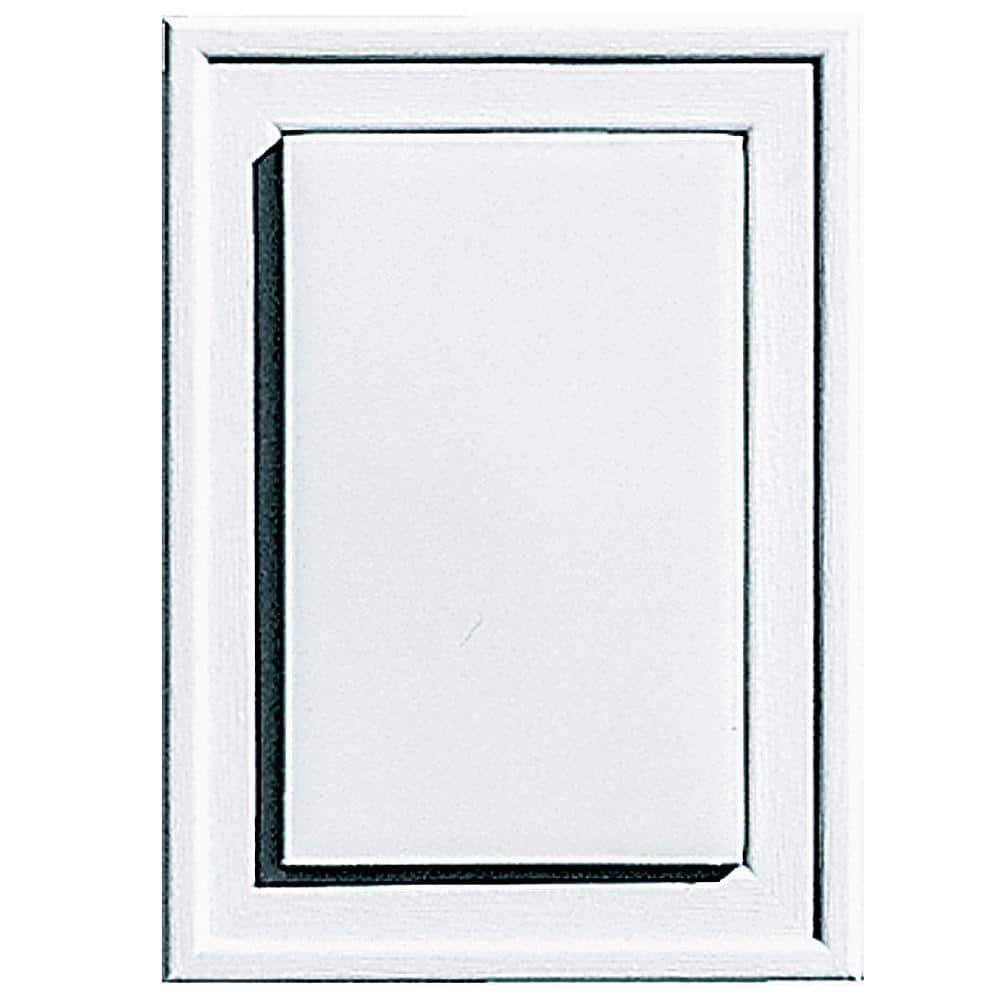 UPC 080192000552 product image for 4.5 in. x 6.3125 in. #001 White Raised Mini Mounting Block | upcitemdb.com