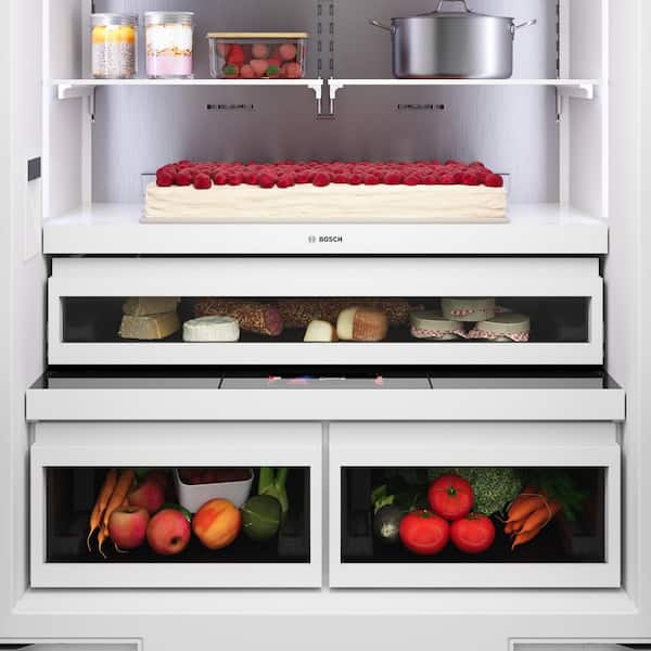 Bosch Benchmark Series 36 in. W 19.4 cu. ft. Built-In Smart French