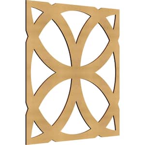 23-3/8 in. x 23-3/8 in. x 1/4 in. Wood MDF Large Daventry Decorative Fretwork Wall Panels (10-Pack)
