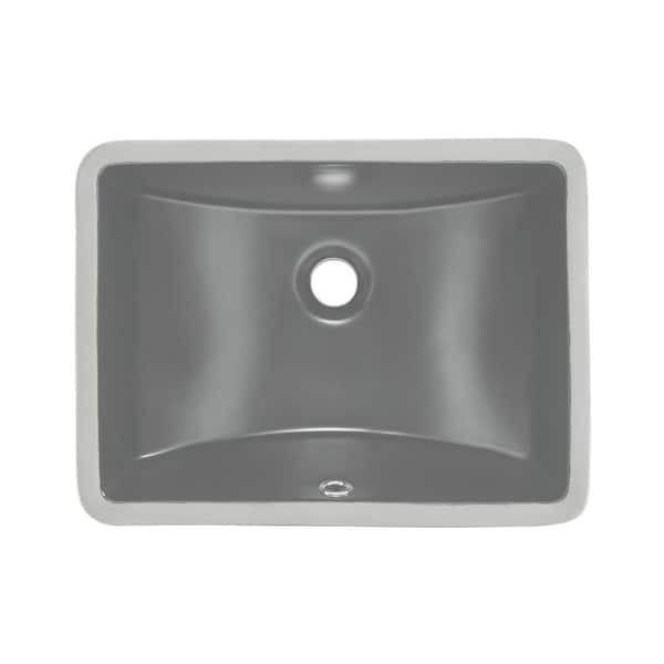 Swiss Madison Plaisir 18.5 in. Rectangular Ceramic Undermount