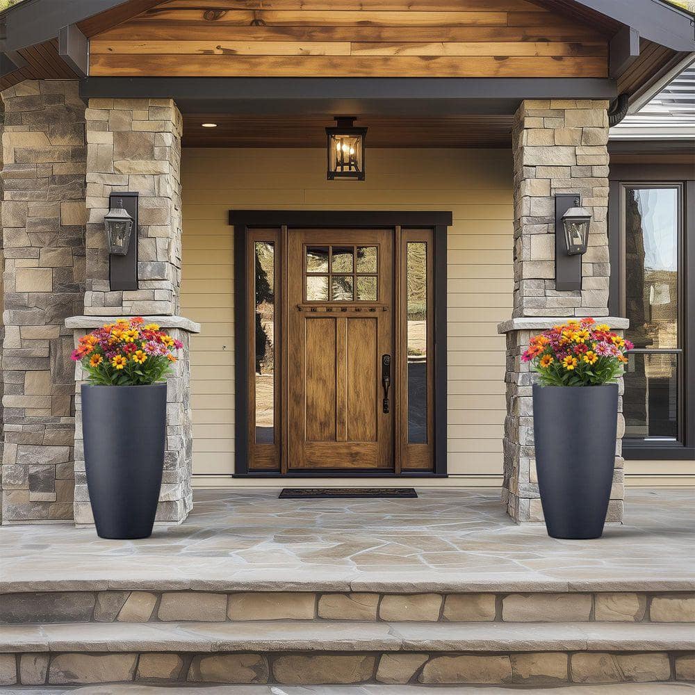 Sapcrete 13.5 in. Large Granite Gray(...