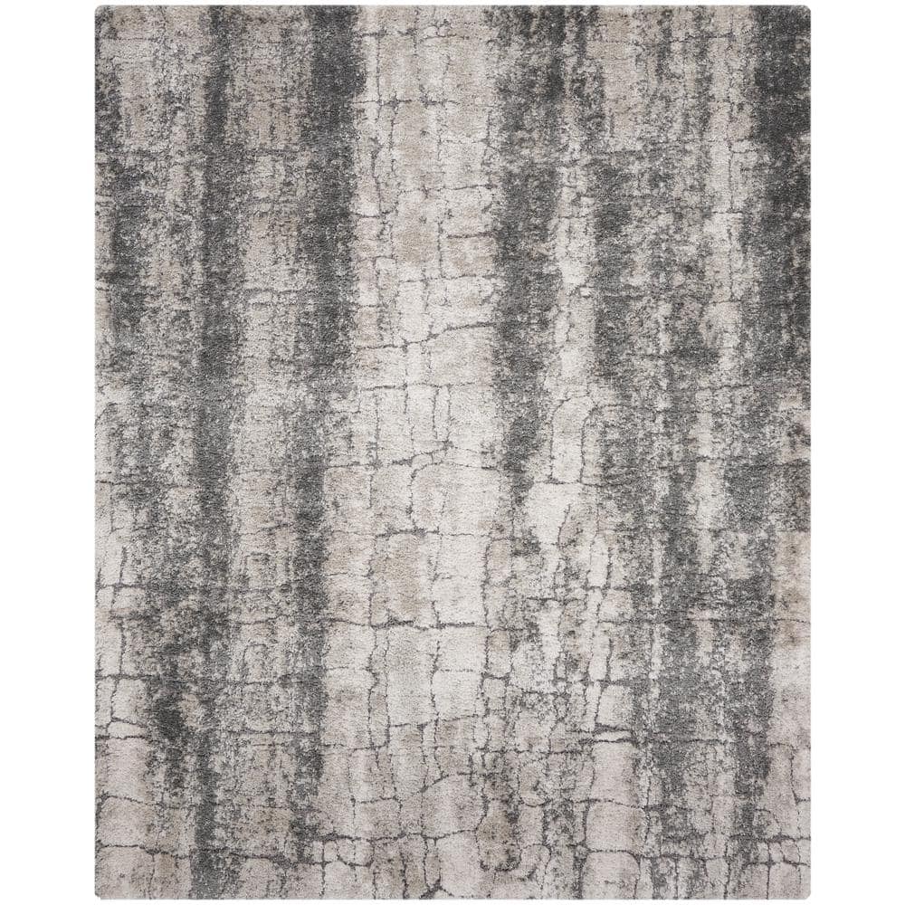 Sweet Dreams 8 ft. X 10 ft. Ivory/Charcoal Contemporary Abstract Area Rug price history on PriceWatchPro