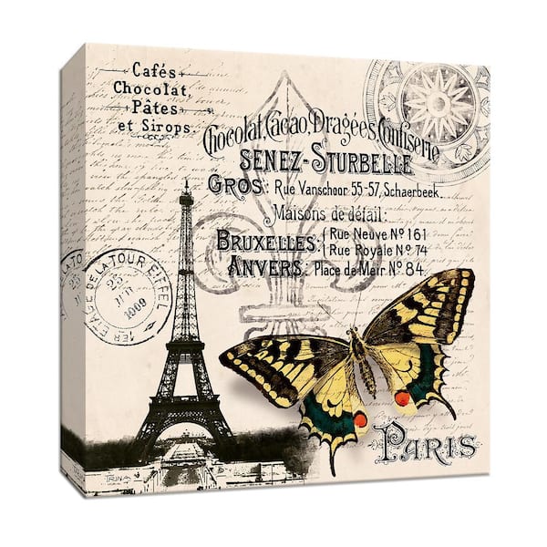 PTM Images 15 in. x 15 in. ''Chocolat I'' Canvas Wall Art