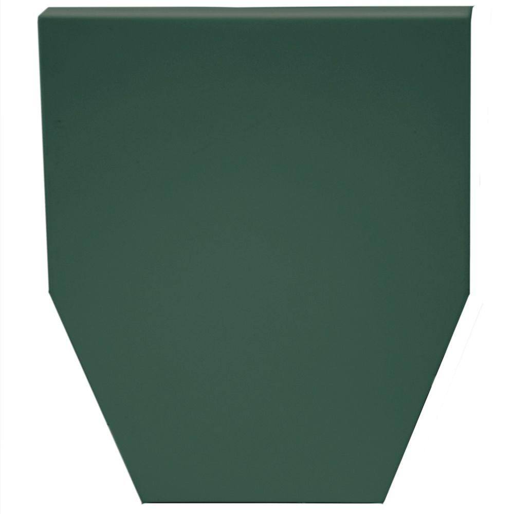 Builders Edge 9 in. Classic Dentil Window Header Keystone in 028 Forest ...