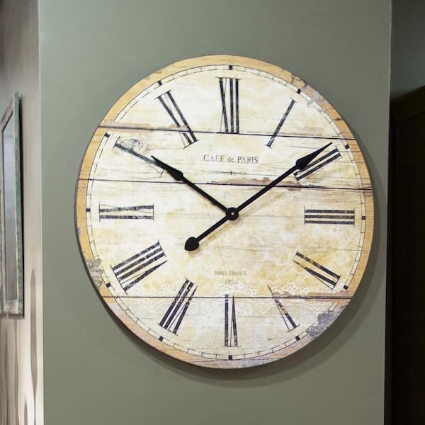 Oversized 30 Wall Clock Zentique