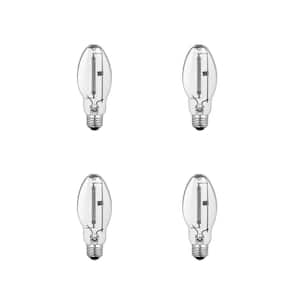 100-Watt ED17 Shape Clear High Pressure Sodium E26 Medium Base HID Light Bulb (4-Pack)