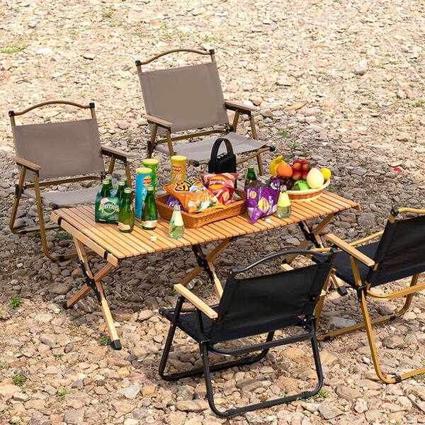 Outdoor Folding Chair, Portable Fishing Chair Kermit Camping