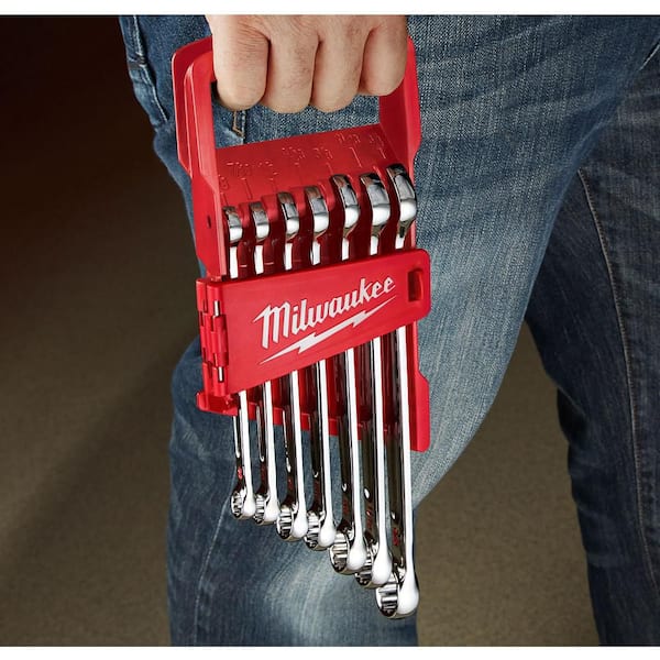 Milwaukee - Combination SAE Wrench Mechanics Tool Set (7-Piece)