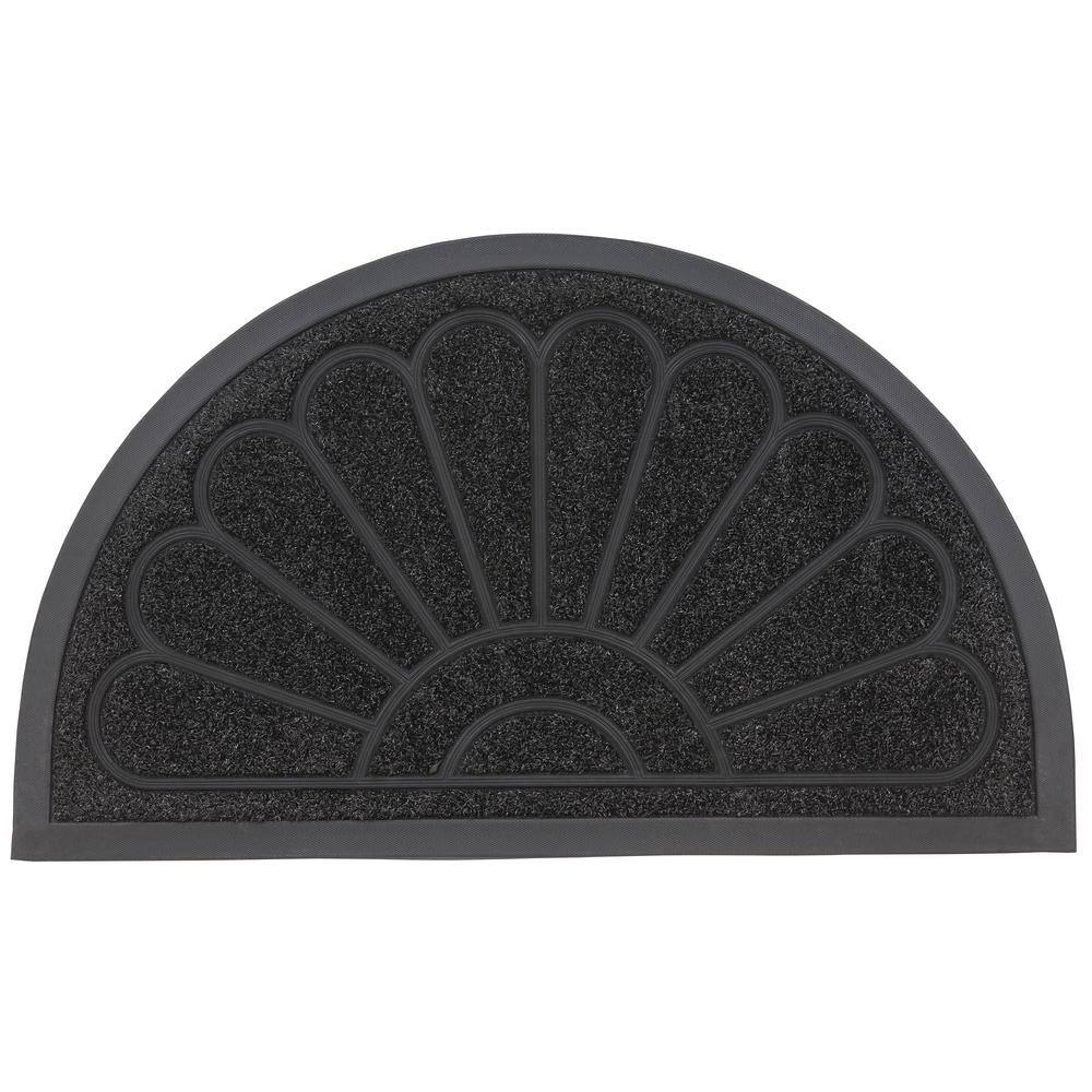 Superior Black Sunburst 18 in. x 30 in. Coir Door Mat price history on PriceWatchPro