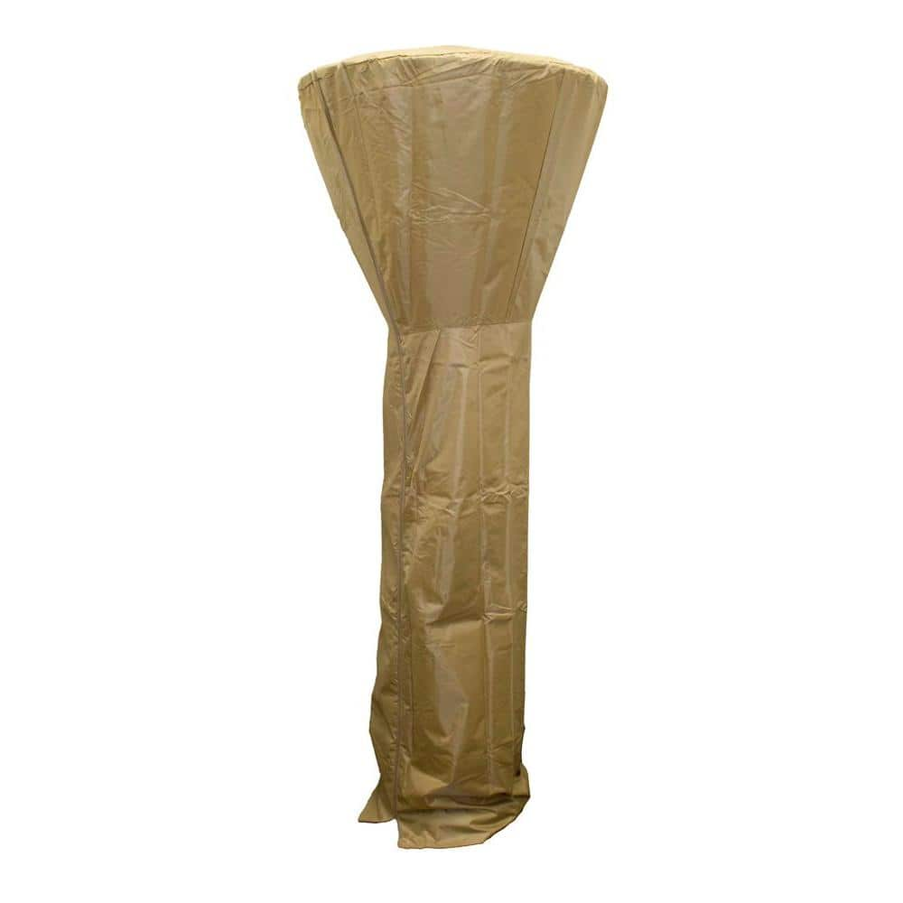 AZ Patio Heaters Tan/Camel Tall Durable All Season Waterproof UV Protected Heater Cover