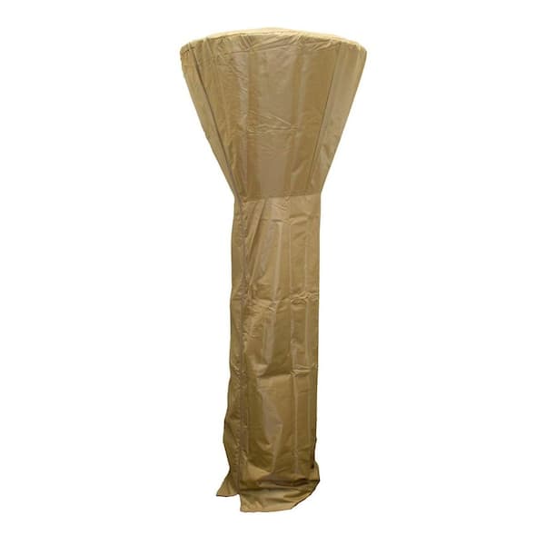 Outdoor Garden Patio Heater Cover Durable Fabric Waterproof UV Protect Tan Camel 