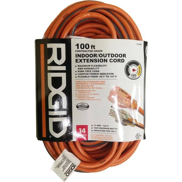 100 ft. 14/3 Extension Cord