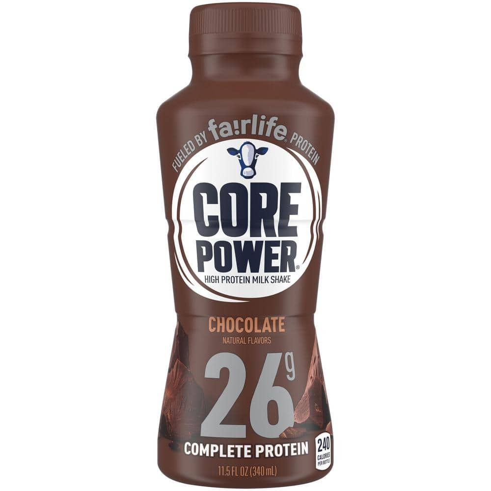 Core Power Chocolate 14 oz. Milk Shake 00811620021951 - The Home Depot