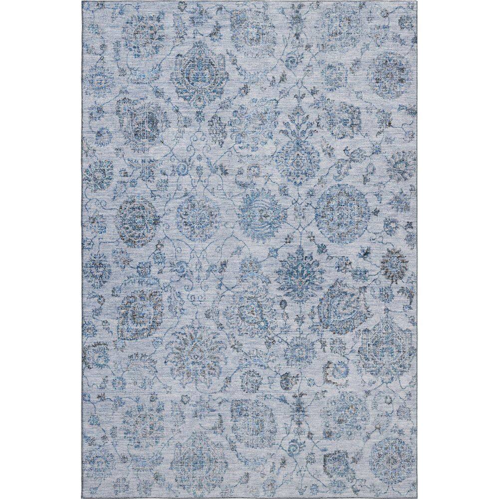 Mayfield Premium Machine Washable Abstract AMF1833 Blue 8 ft. x 10 ft. Area Rug price history on PriceWatchPro