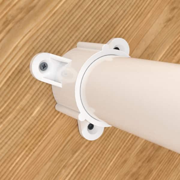 letsFix PVC Table Cap Fittings for 1 Schedule 40 PVC Pipe, DIY PVC Rod  Holder Projects, Mounting Screws Included, Furniture-Grade [10 Pack] :  : Home & Kitchen