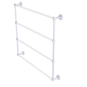 Clearview 36 in. 4-Tier Ladder Towel Bar with Dotted Accents in Polished Chrome