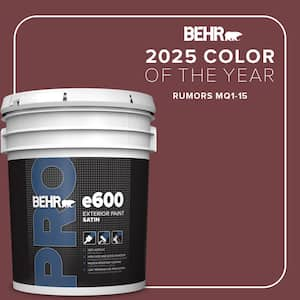 5 gal. #MQ1-15 Rumors Satin Exterior Paint