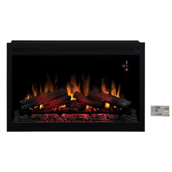 SpectraFire 36 in. Traditional Built-in Electric Fireplace Insert