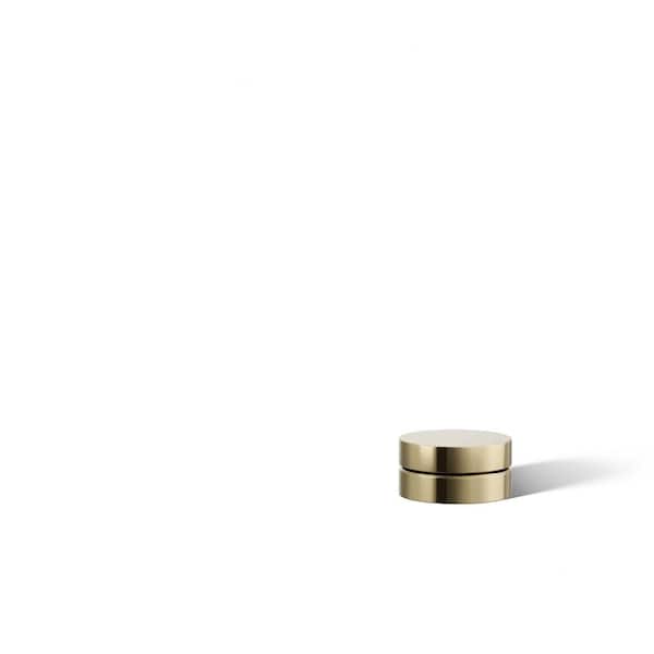 KOHLER Components Rocker Bathroom Sink Faucet Handle in Vibrant French Gold