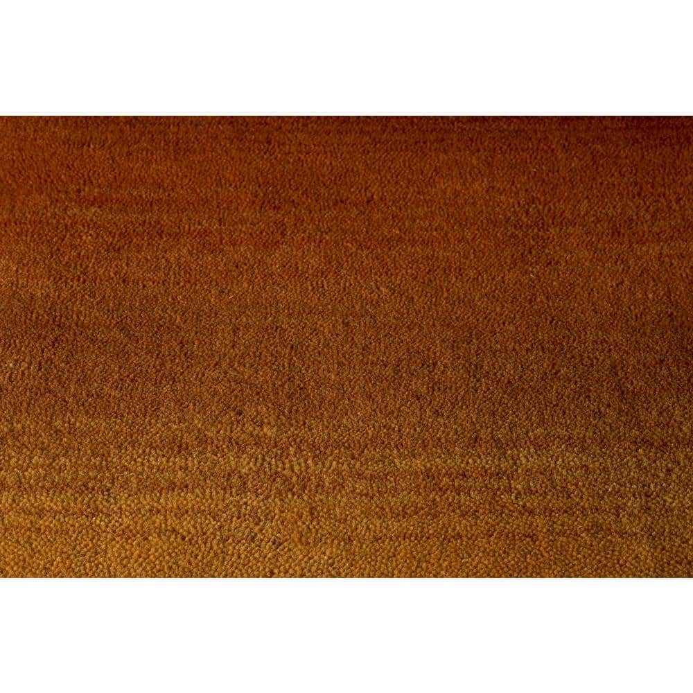 Paprika Ombre Hand-Tufted Wool Rectangular Area Rug