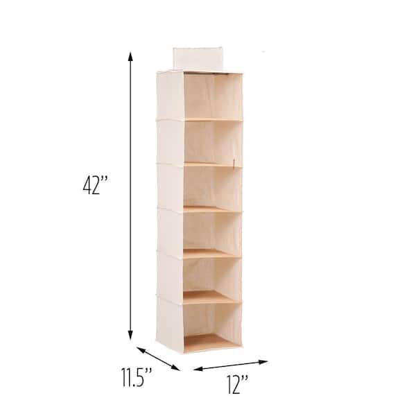 https://images.thdstatic.com/productImages/73699a06-9990-455c-8d81-04f150d66540/svn/natural-bamboo-and-canvas-honey-can-do-hanging-closet-organizers-sft-01003-4f_600.jpg