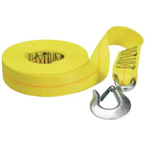 2 in. x 20 ft. Winch Strap and Hook