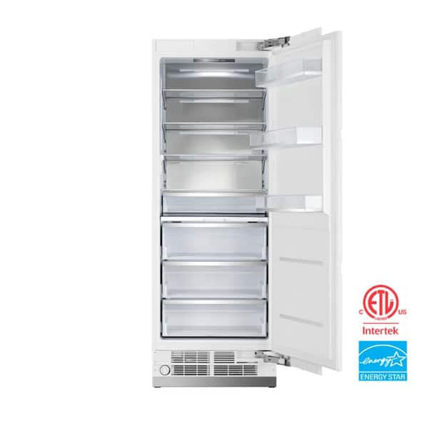 Kucht 30 in. 16.6 cu. ft. Countertop Depth Freezerless Refrigerator Panel Ready