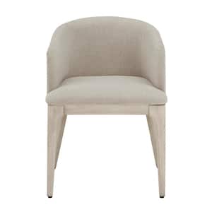Beige Heathered Dining Chair
